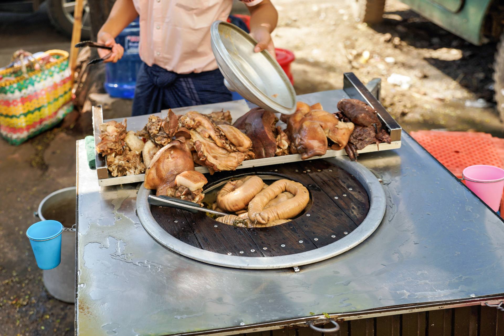 Streetfood - sieht für Europäer nicht immer lecker aus